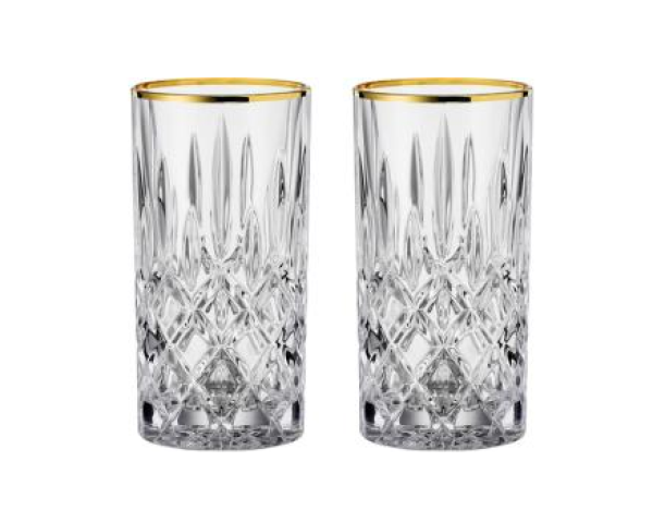 Nachtmann "Noblesse Gold Longdrink Gläser" Set